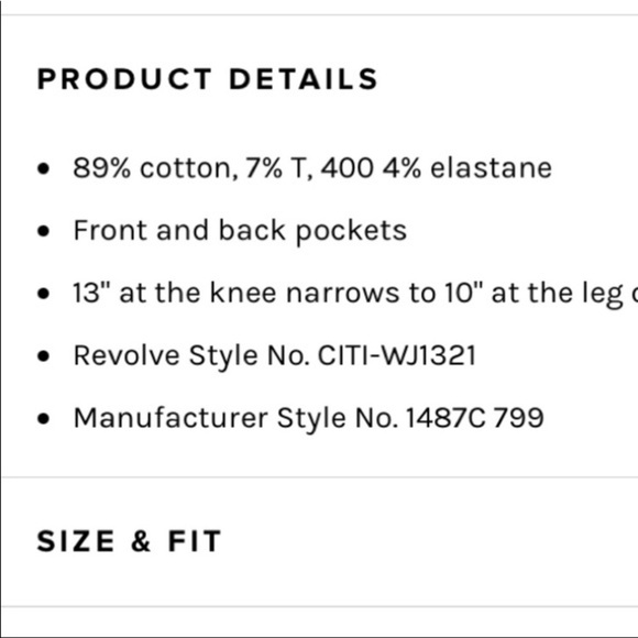 NWOT Citizens of Humanity 31P rocket crop skinny - Picture 3 of 8